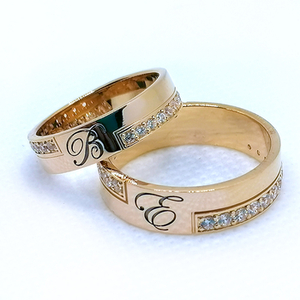 Обручальные кольца «Именные»